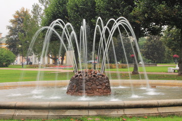 городской фонтан