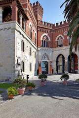 Fototapeta na wymiar Castello d'Albertis, Genua