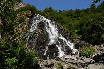 Obraz premium Horsetail Falls, Valdez