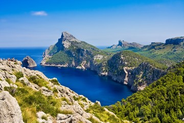 Fototapeta na wymiar Formentor Landscape, Mallorca, Balearic island, Spain
