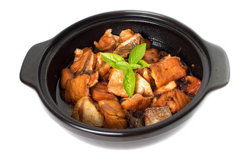 Vietnamese caramelized fish in clay pot - Ca Kho To
