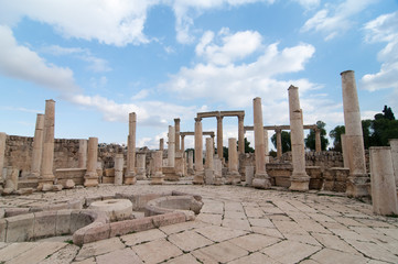 Fototapeta premium Ruins of Jerash, Jordan