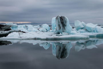 Islande Iceberg au lac de Jökulsárlón © Thierry Lubar
