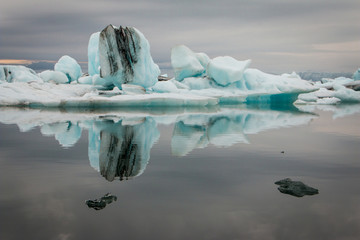 Islande Iceberg au lac de Jökulsárlón © Thierry Lubar