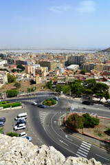 view of Cagliari, Sardinia