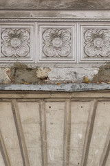 Grunge facade texture