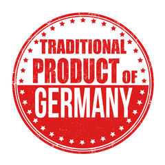 Traditional product of Germany stamp