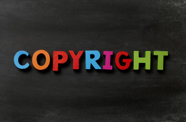 Obraz premium Copyright