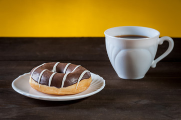 donut and coffee