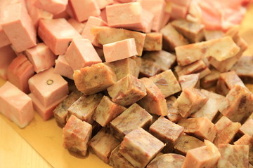 antipasti buffet di carne