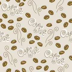 Coffee beans pattern
