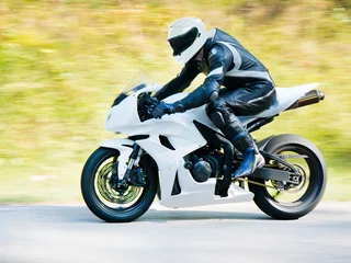 Stof per meter Motorbike racing © sergio37_120