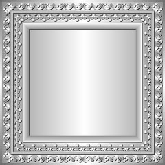 silver frame