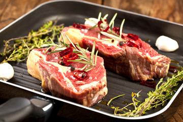 steak fleisch vorbereitung