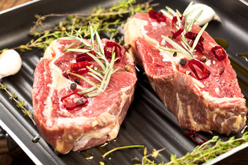 steak fleisch vorbereitung