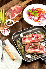 steak fleisch vorbereitung