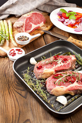 steak fleisch vorbereitung
