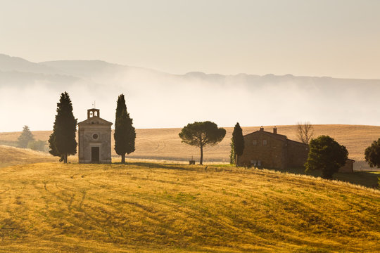 Chapel in Tuscany, Italy