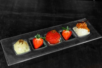 Delicious gourmet food