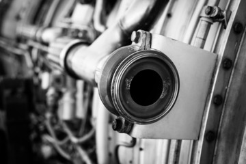 Obraz premium jetengine detail closeup
