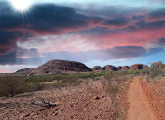 Stunning landscape of Australian Outback, Northern Territory