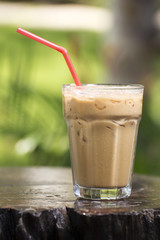 Thai ice coffee