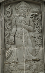 Fototapeta na wymiar Carving Temple Thai