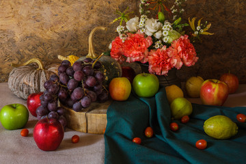 Still life with Fruits.