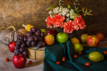 Still life with Fruits.