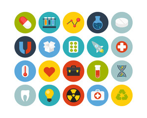 Flat icons set 15