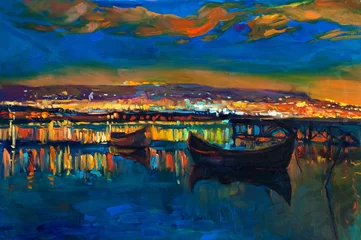 Boote und Stadt © Boyan Dimitrov
