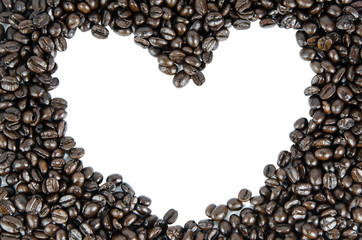 Coffee Beans heart