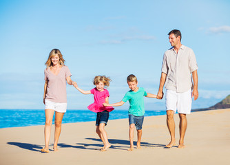 Family on the Beach