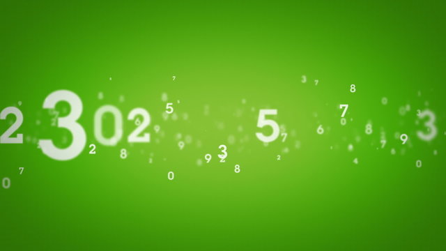 Random Numbers Green Tracking