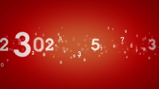 Random Numbers Red Tracking