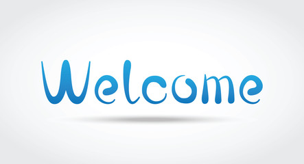 Welcome Vector Lettering