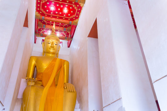 image of Buddha,Wat palalai in thailand