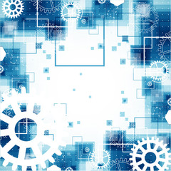 Obraz premium Abstract technological background