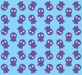 Amusing little octopuses pattern