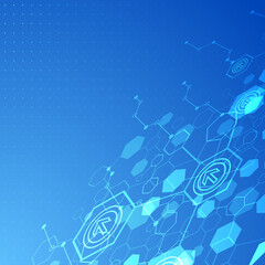 Abstract technology business background
