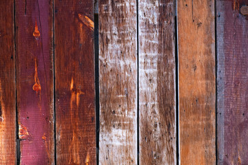 Colorful Old Wood Background