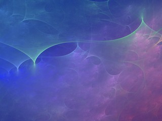 Abstract design made of fractal textures