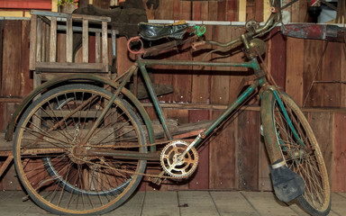 Naklejka na ściany i meble Vintage bicycle