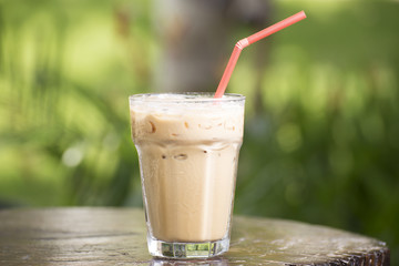 Thai ice coffee