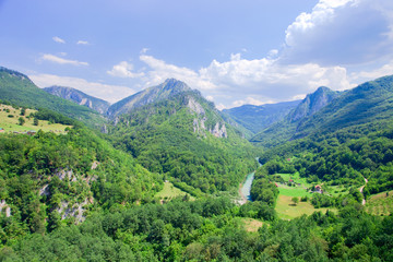 Naklejka na ściany i meble mountain landscape, Montenegro