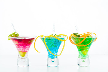 Fresh triple citrus mojito