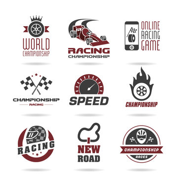 Formula 1 icon set, sport icons and sticker - 2