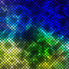 Abstract Geometrical Multicolored Background