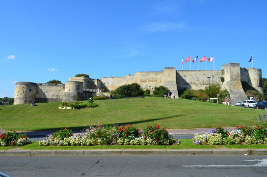 Château ducal de Caen (Normandie)