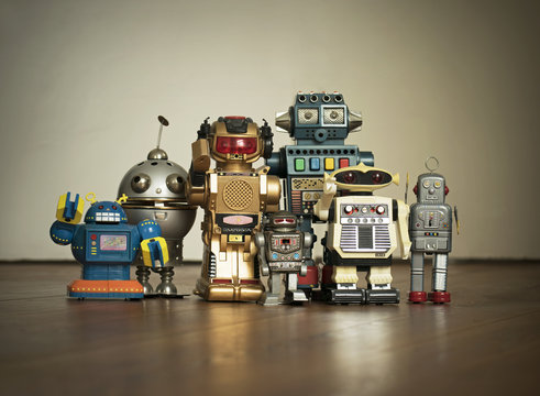 Robot Family Pic